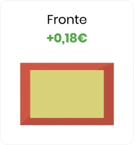 Personalizzazione fronte set bloc-notes in carta
