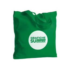 Shopper in cotone personalizzata con logo o scritte